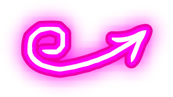 Pink Upwards Arrow
